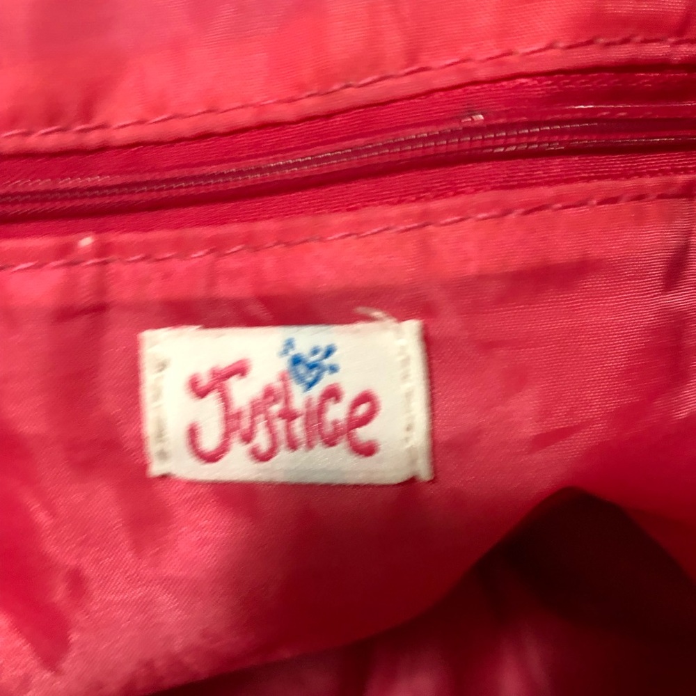 Pink and colorful Justice Tote and or diaper bag! - Picture 6 of 9